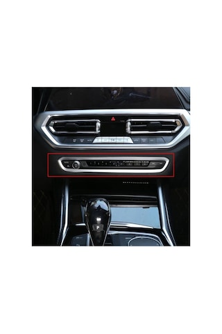 Bmw Uyumlu G20 Teyp Çerçeve Krom