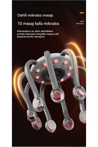 Jian Fan Akıllı Ritim Başmasajımasajıı Beyaz