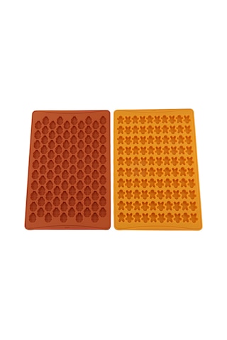 Gatherco Şükran Günü Noel Kurabiye Şeker Kalıbı 100 Delikli Kendin Yap Pişirme Kalıbı Kendin Yap Jöle Damla Kalıbı