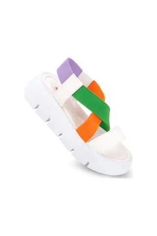 Kaptan Junior Kız Çocuk Ortopedik Ayakkabı Sandalet Poyk 505 001