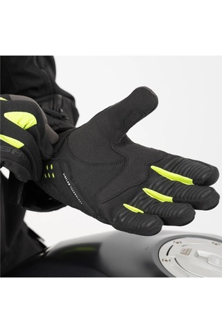 Shima One Evo Korumalı Motosiklet Eldiveni Siyah