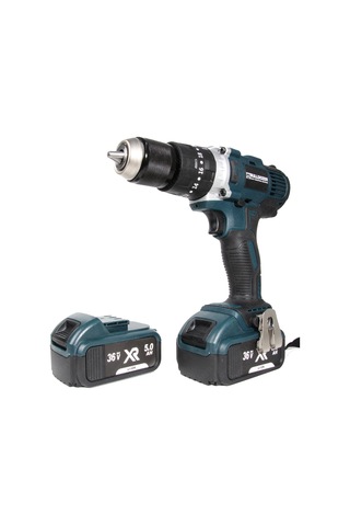 Bulldozer Blueforce 36 V Darbeli Akülü Şarjlı Vidalama Matkap Yeşil