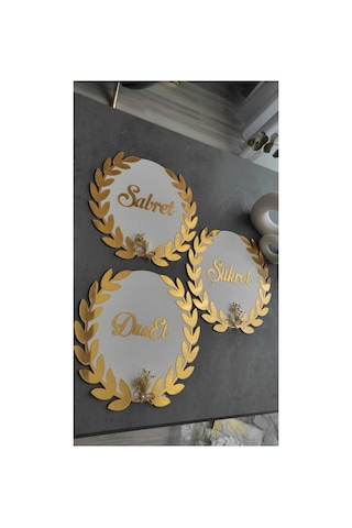 Sabret Şükret Dua Et Seti 30 Cm