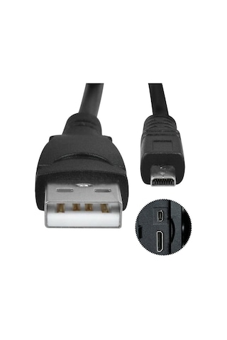 Nikon UC-E6 - UC-E16 - UC-E17 8 Pin Fotoğraf Makinesi Kablosu