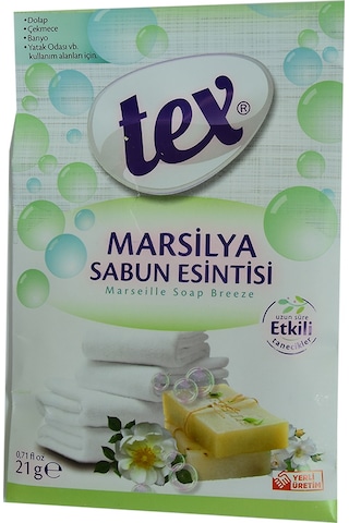 Tex Dolap Çekmece Banyo Marsilya Sabun Etkisi Askılı Oda Kokusu 21 G
