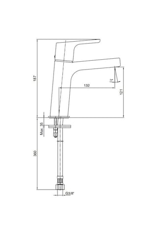 Eca Luna 102108940 Lavabo Bataryası
