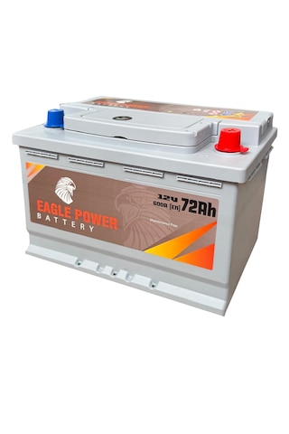12v 72ah Otomobil Aküsü 2 Yıl Garanti 2025 Üretim