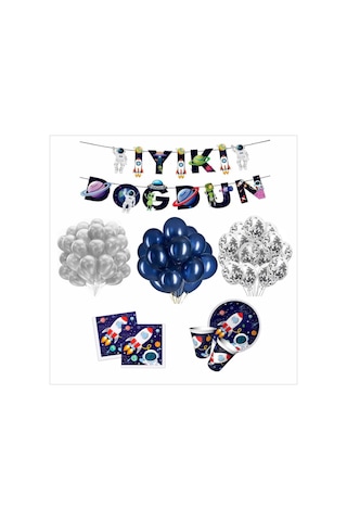 Uzay Temalı 8 Kişilik Mini Set