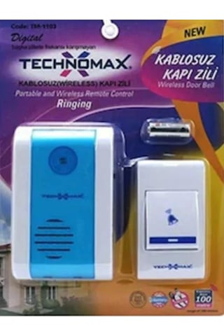 Buğz Kablosuz 100 Mt Mesafeli Kapı Zili
