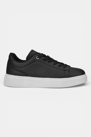Günlük Erkek Sneaker Ayakkabı-205 Siyah - Beyaz