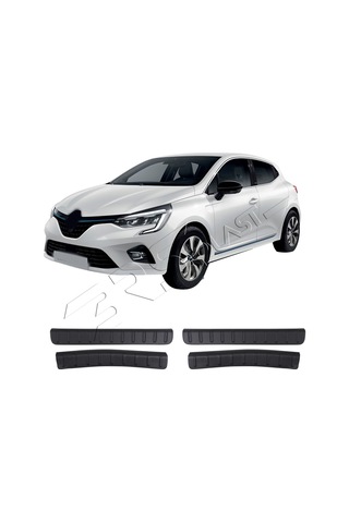 Renault Clio 5 Uyumlu Abs Kapı Eşiği 4 Parça