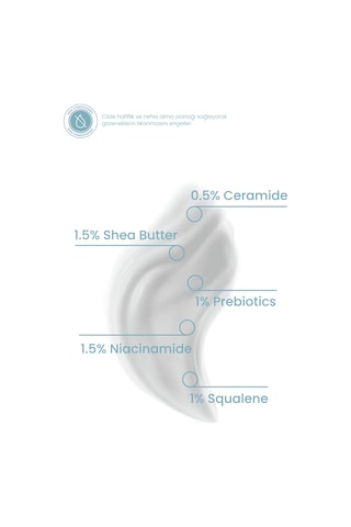 Cosmogenesis Labs Bariyer Güçlendirici Yüz Kremi 50ml - Su Bazlı Nemlendirici Yatıştırıcı Vegan (Prebiyotik - Skualen)