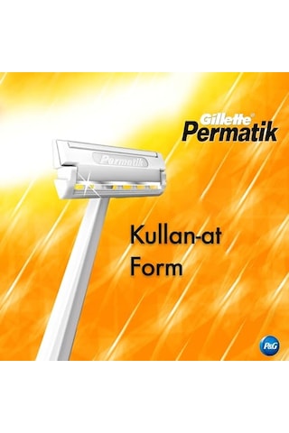 Gillette Permatik Kullan At Erkek Tıraş Bıçağı 5 Adet