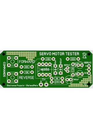 Servo Motor Test Cihazı Devresi