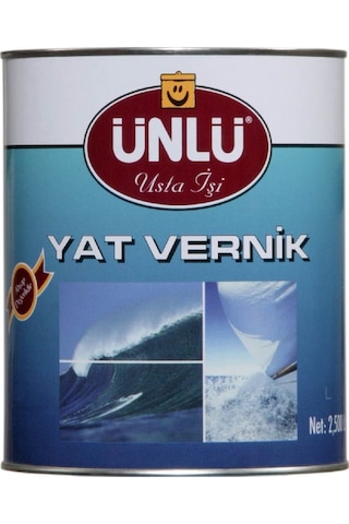 Ünlü Yat Vernik Mat 2,5L Ünlü Yat Vernik Mat 2,5L