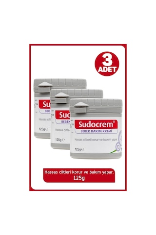 Sudocrem Bebek Bakım Kremi 125 Gr - Teva 3 Adet