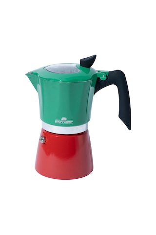 Kahve Potu Moka Pot 300 Ml 6 Cup Çift Filtre Sistemi
