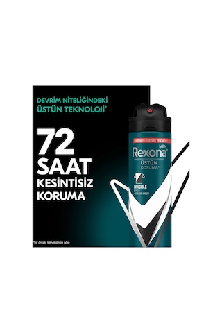 Rexona Black & White Invisible 72 Saat Erkek Sprey Deodorant 2 x 150 ML