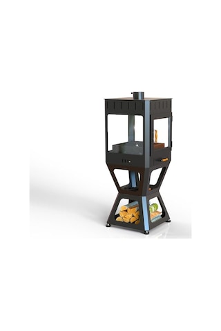 Hot Rectangle Pro Şömine Seramik Camlı
