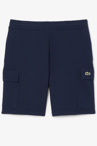 Lacoste Mens Reguler Fit Cotton Fleece Cargo Shorts Erkek Kargo Cepli Pamuk Şort Lacivert Lacivert