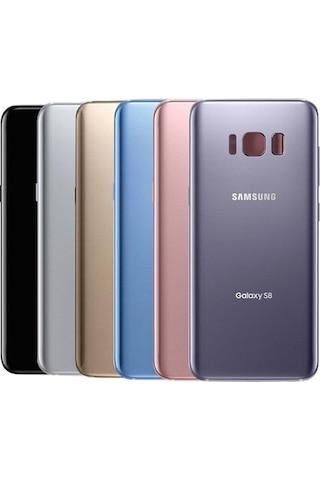 Samsung Uyumlu Galaxy S8 G955 Arka Kapak Cam Pil Batarya Kapağı