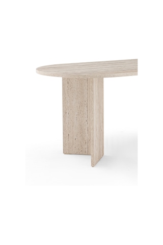 Harmony Nara Oval Masa 180x75x90 Cm Trevi- Modern Tasarım Bej