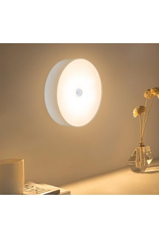 Sge Teknoloji Hareket Sensörlü Sarı Renk Usb Şarjlı Led Işık Lamb (547057224)