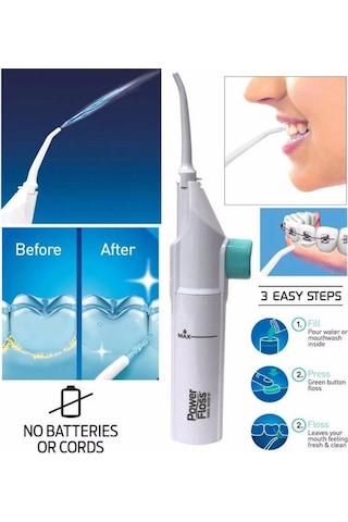 Power Floss Mekanik Diş Ve Ağız Temizleme Aleti