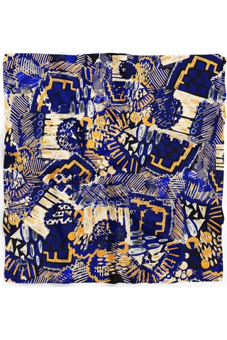 Talısman Blue Desen Bandana/fular Çok Renkli