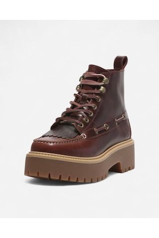 Timberland Stone Street Mıd Lace Up Boot Kadın Kahverengi