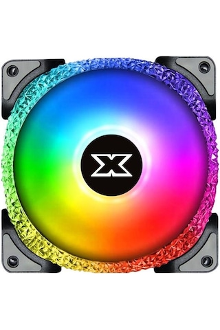 Xıgmatek En46119 Galaxy Uyumlu Iıı Royal 3 Br120 Argb Fanlı Panel+kumandalı Kasa Fan Kiti