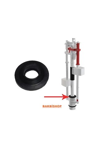 Kale İntegra Gömme Rezervuar Boşlatma Contası Siyah
