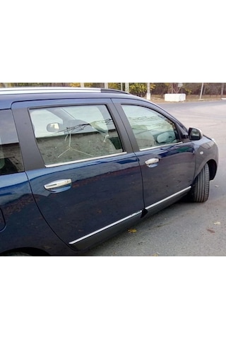 Dacia Lodgy 2012 Üzeri Krom Cam Çıtası 4 Parça P.çelik