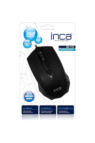 Inca IM-119 Optik Kablolu Mouse