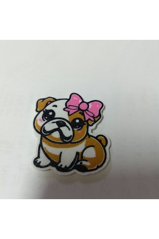Süslü Bulldog Magnet