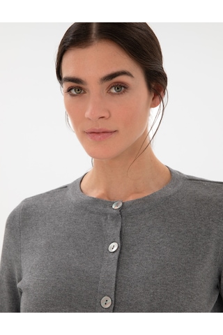 Pierre Cardin Kadın Gri Melanj Hırka Triko 50299413-vr086 Gri Melanj