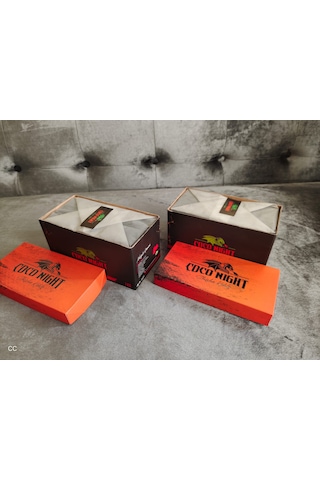 Coco Night Küp Nargile Kömürü 2 KG 27 MM