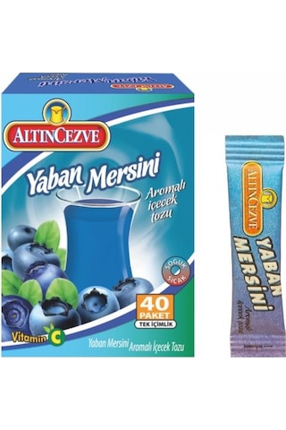 Altıncezve Yaban Mersini Tek İçimlik İçecek Tozu 40 x 1.5 G