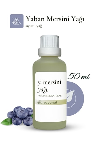 Sabunal Yaban Mersini Yağı 50 ML Doğal Cilt Bakım Yağı