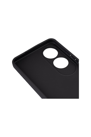 Butam Bilişim Oppo A60 Uyumlu Kılıf Biye Silikon-siyah Siyah