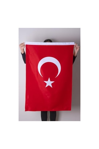 Yüksek Kalite Türk Bayrağı, 70x105 Cm Alpaka Kumaş 1000 x 1500 CM