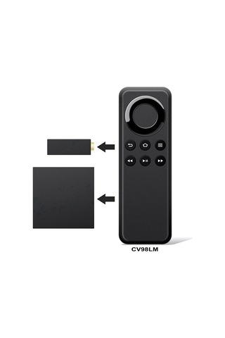 Crackedice Amazon Fire Tv Stick İçin 3 Adet Cv98lm Yedek Uzaktan Kumanda