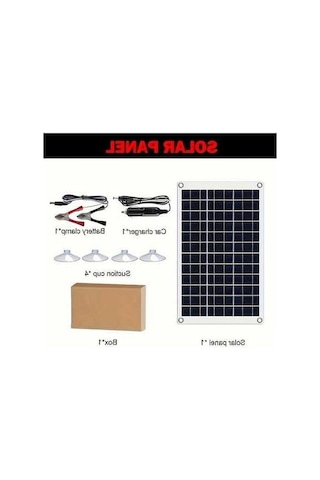 Besthome1 Dream011 Taşınabilir 12v Usb Güneş Şarj Kiti, Yüksek Verimli Kontrol Cihazlı Modülü