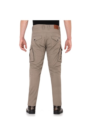 Thebikerjeans Truva Cargo Beige Korumalı Motosiklet Pantolonu Erkek