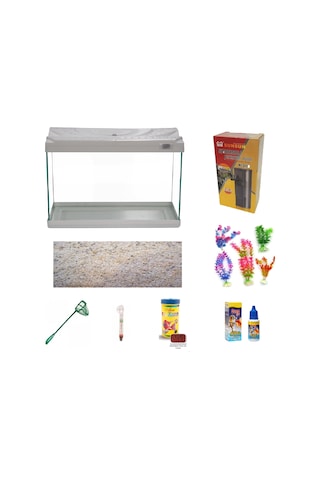 Kanki Pet KP5018 Ekonomik Hazır Set Beyaz 50 CM