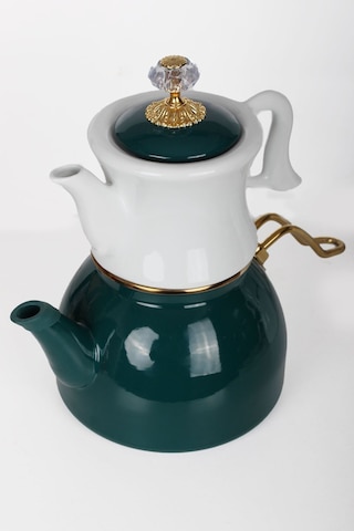 Miss Betty Boğaziçi Sadem Porselen Çaydanlık Yeşil