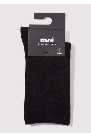 Mavi - Siyah Soket Çorap 1913254-900 Siyah