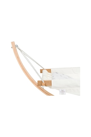 Holmen Fethiye Cibinlikli Ahşap Hamak Ekru