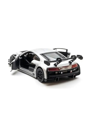 Motormax 1:24 Audi R8 Lms Gt3 Diecast Model Araba Lisanslı - Gümüş Gri Metal Koleksiyonluk Oyuncak