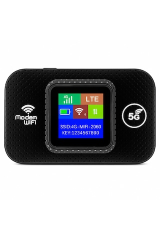 300 Mbps 4g Lte Mobil Wifi Modem Taşınabilir Hotspot 3000mah Bataryalı Type-c Şarjlı
